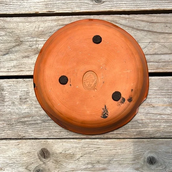 Colonial Williamsburg Restoration Redstone Glazed Pottery Bowl - Picture 3 of 7